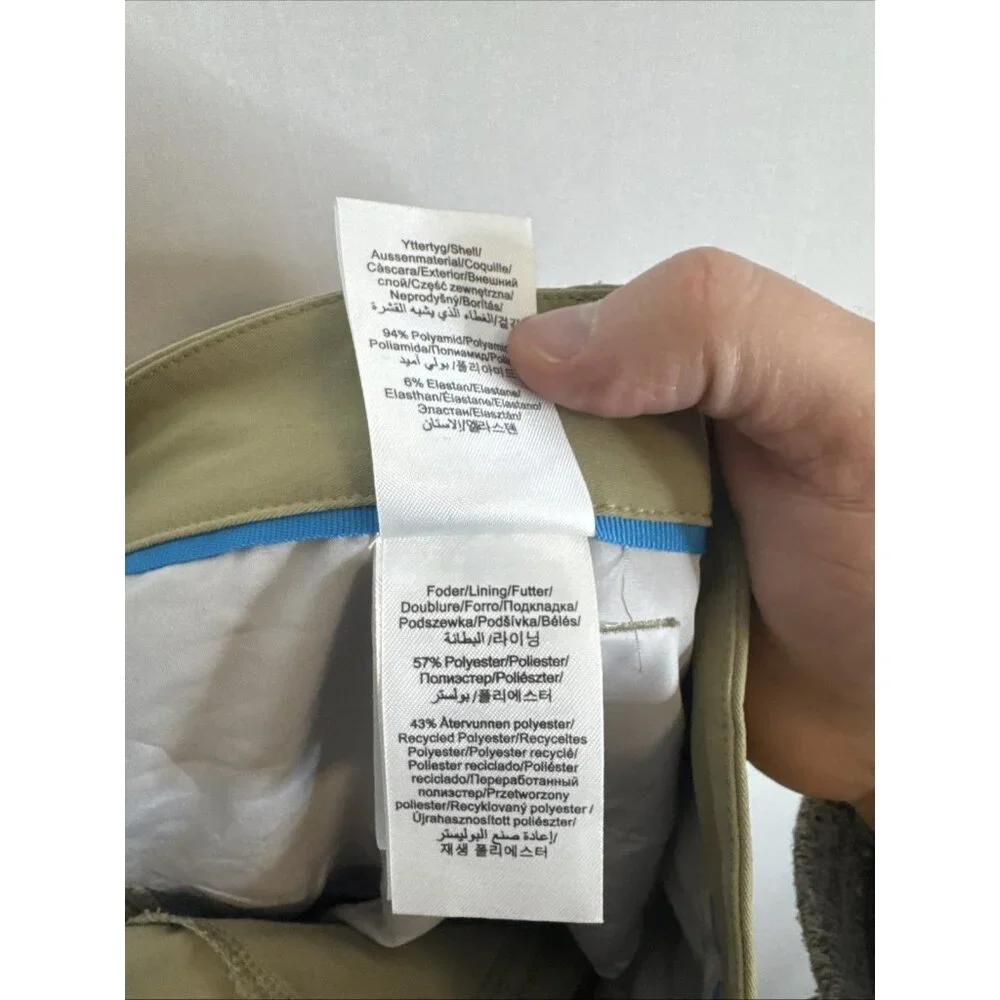 NWT Peak Performance Methodzo P‎ Hiking Pants Mens S Tan Stretch Outdoor Trail